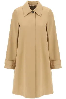 Toteme organic cotton car coat for men 242 WRO1596 FB0156 CARAMEL