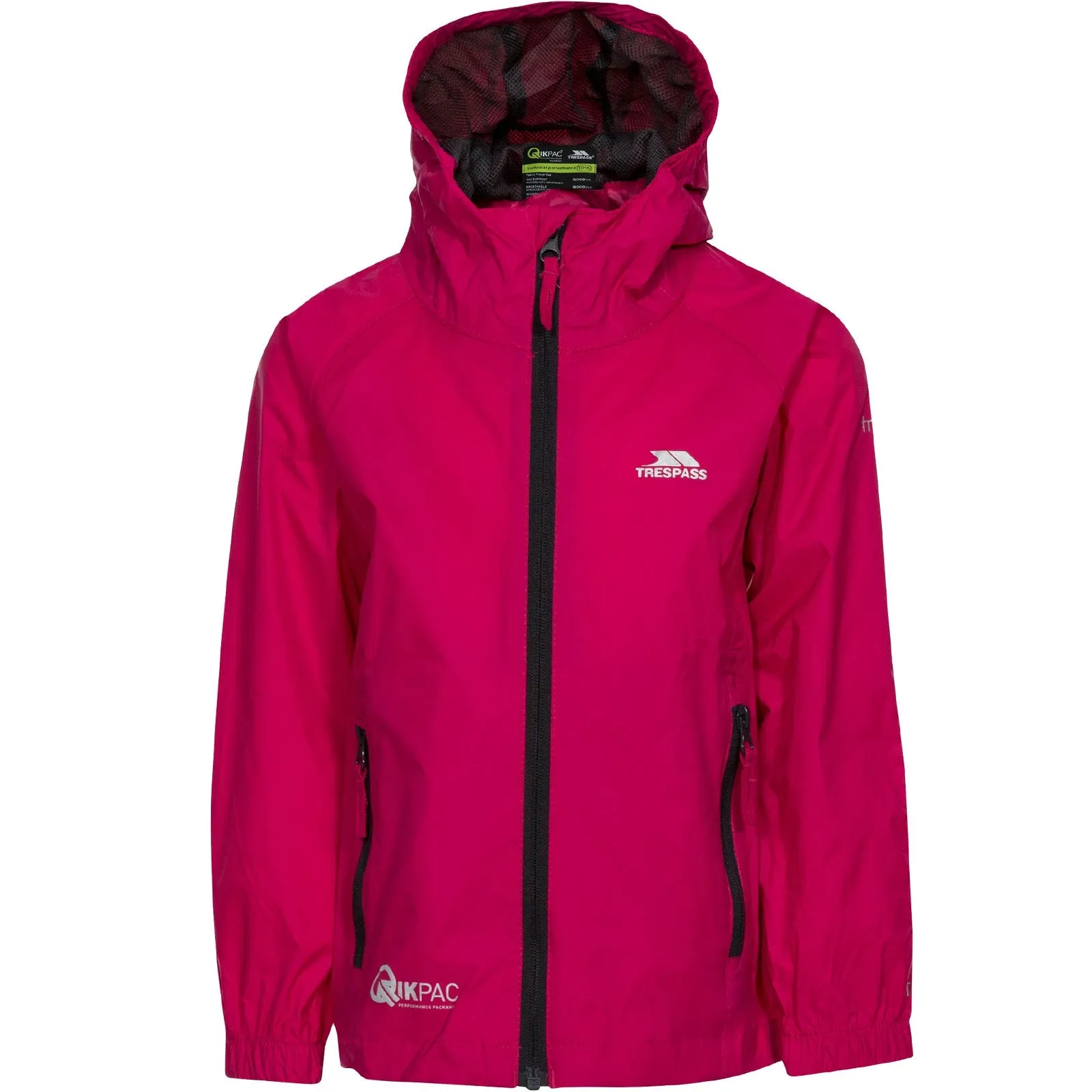 Trespass Kids Qikpac Waterproof Packaway Jacket