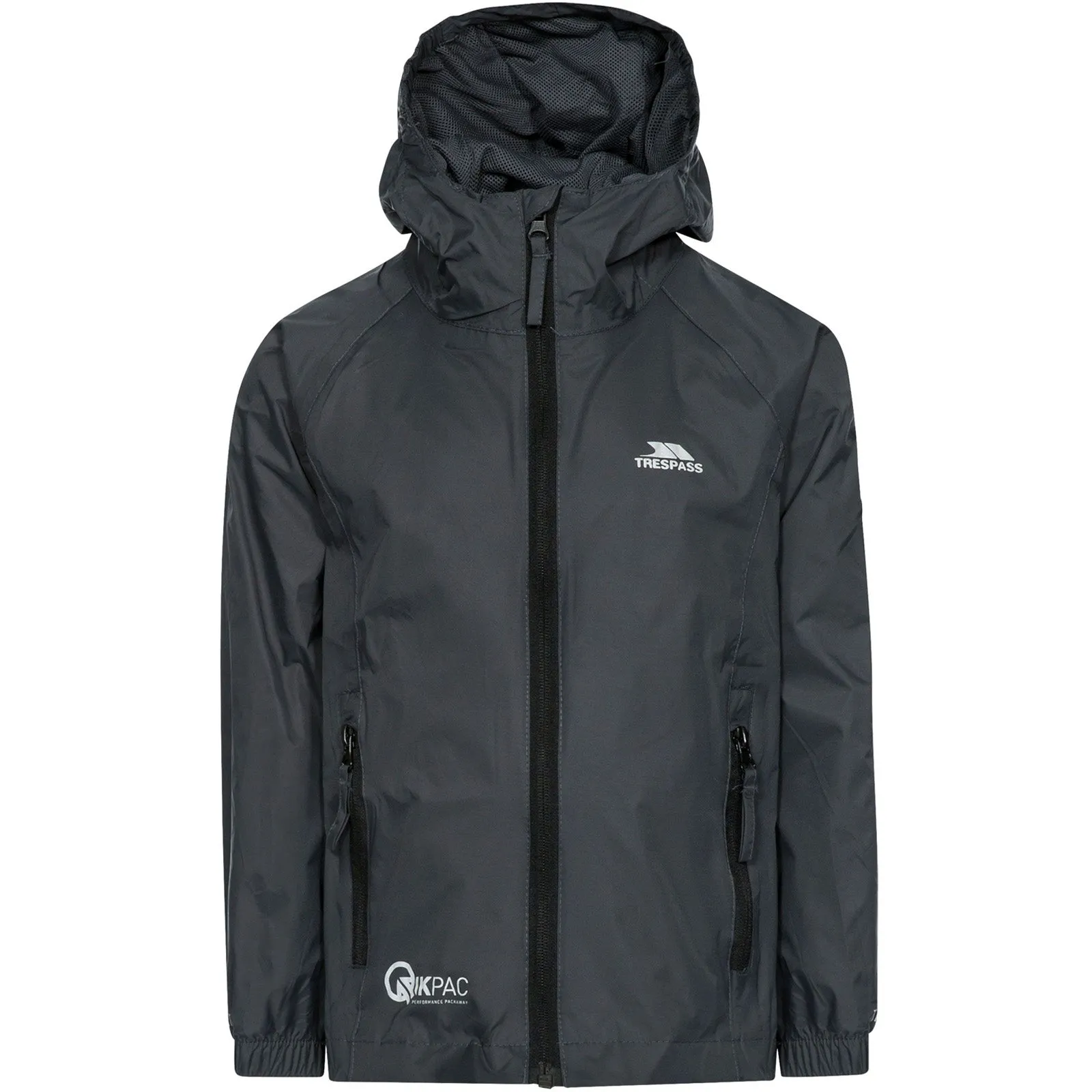 Trespass Kids Qikpac Waterproof Packaway Jacket