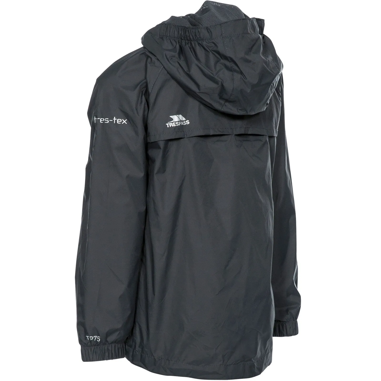 Trespass Kids Qikpac Waterproof Packaway Jacket