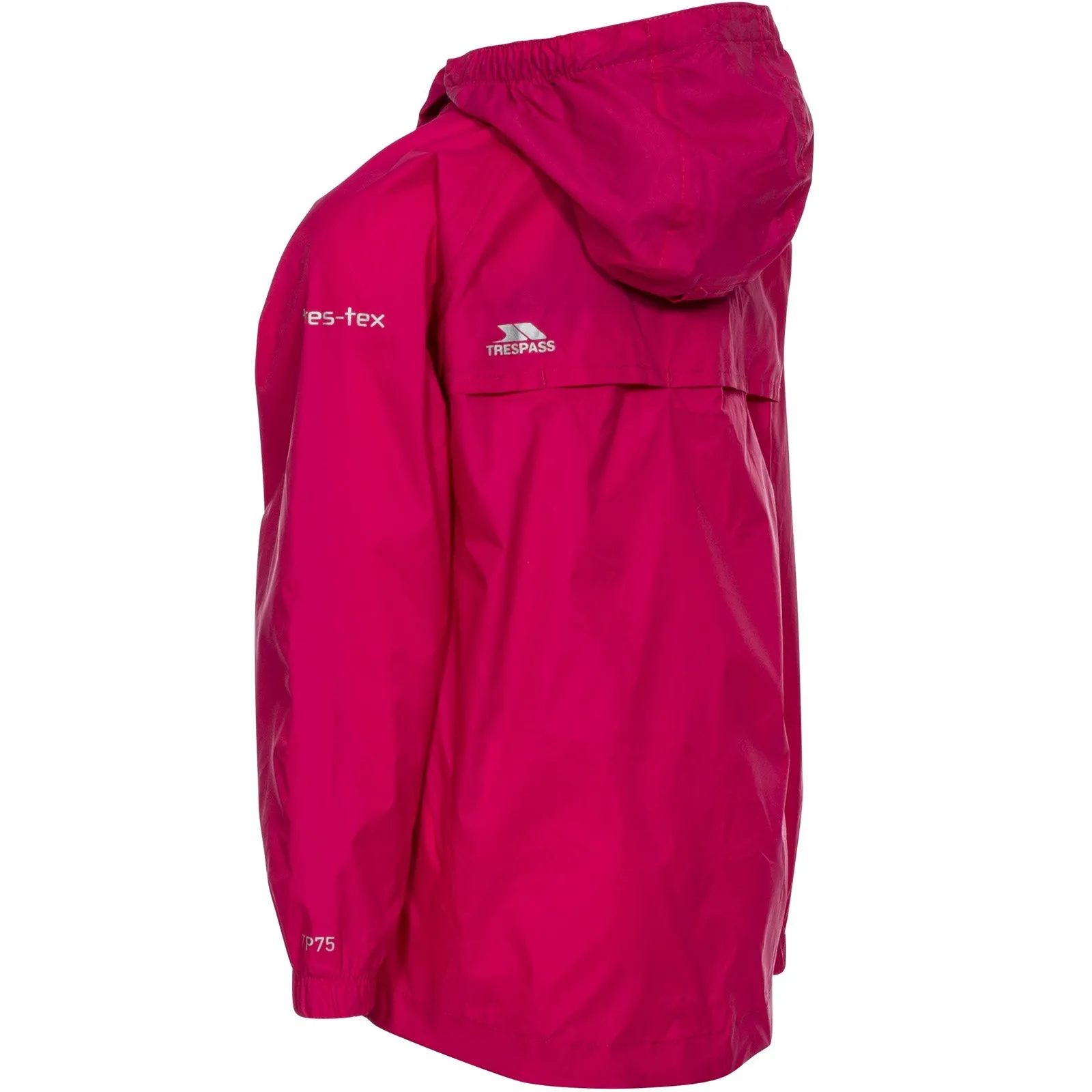 Trespass Kids Qikpac Waterproof Packaway Jacket