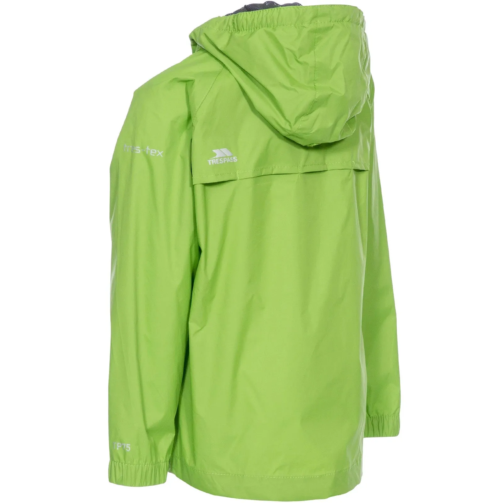 Trespass Kids Qikpac Waterproof Packaway Jacket