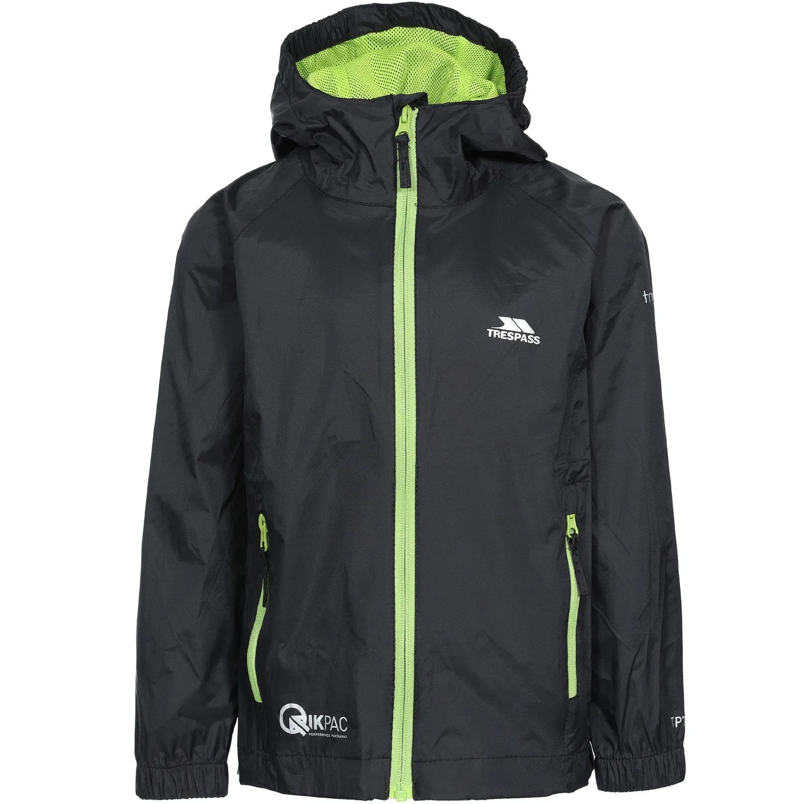 Trespass Kids Qikpac Waterproof Packaway Jacket