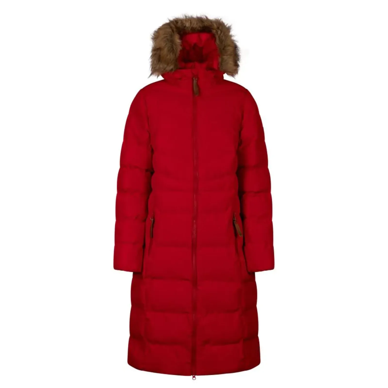 Trespass Womens Audrey Padded Waterproof Faux Fur Jacket