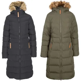 Trespass Womens Audrey Padded Waterproof Faux Fur Jacket