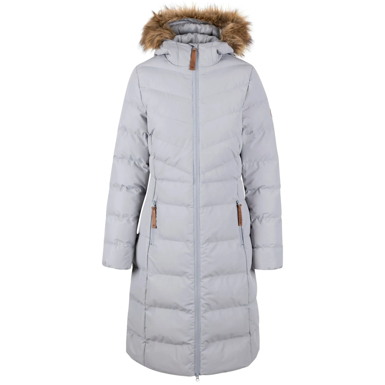 Trespass Womens Audrey Padded Waterproof Faux Fur Jacket